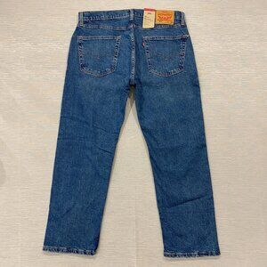 Levis 505 Jeans Mens 36 x 30 Straight Leg Regular Fit Medium Wash Denim Pants